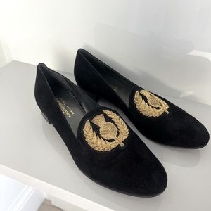 Russell & Bromley (by Sturat Weitzmann) Suede Dress Loafers BRAND NEW